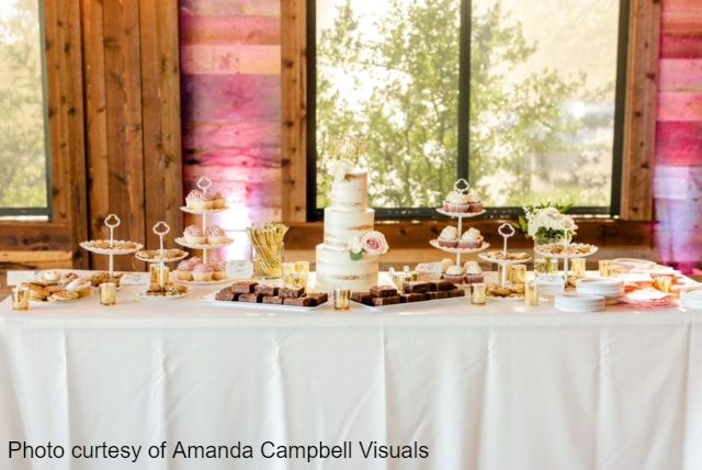 Wedding Dessert Table by Sweet By Design