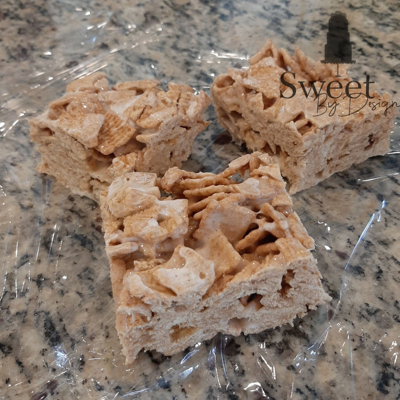 Cinnamon Toast cereal treats by Sweet By Design