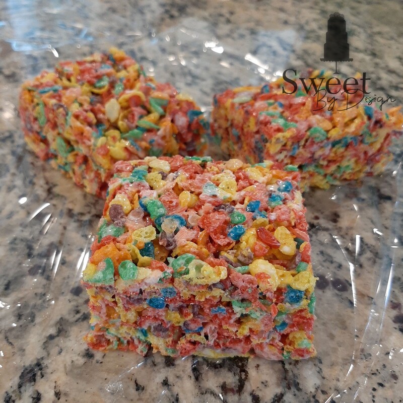 Fruity cereal treats by Sweet By Design