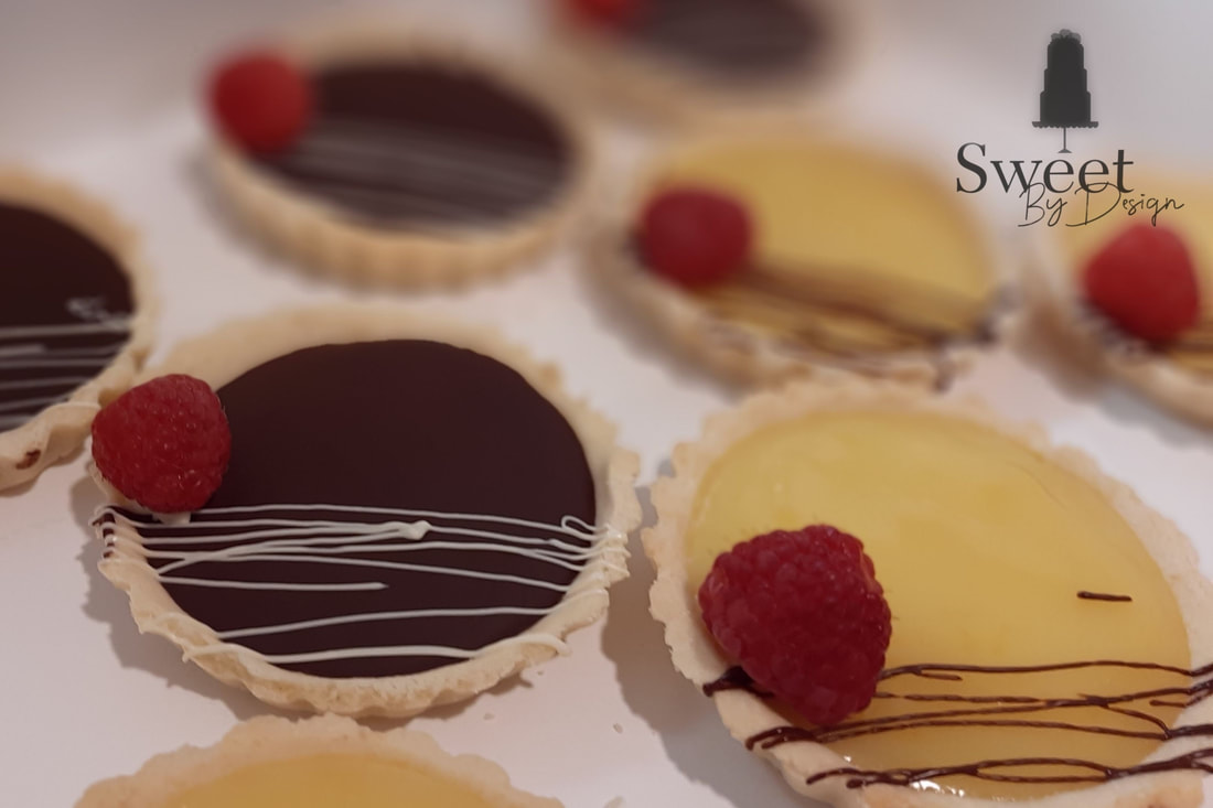 Individual tarts by Sweet By Design