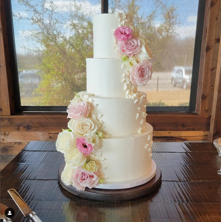 Buttercream wedding cake Sweet By Design